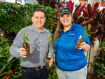 Santos GLNG and Tondoon Botanic Gardens, a growing partnership.