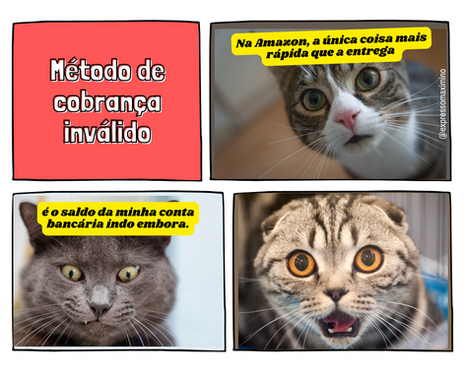 AMAZON: Método de cobrança inválido - RESOLVIDO!