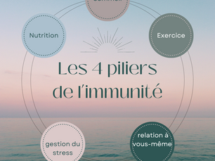 Les 5 piliers de l'immunité