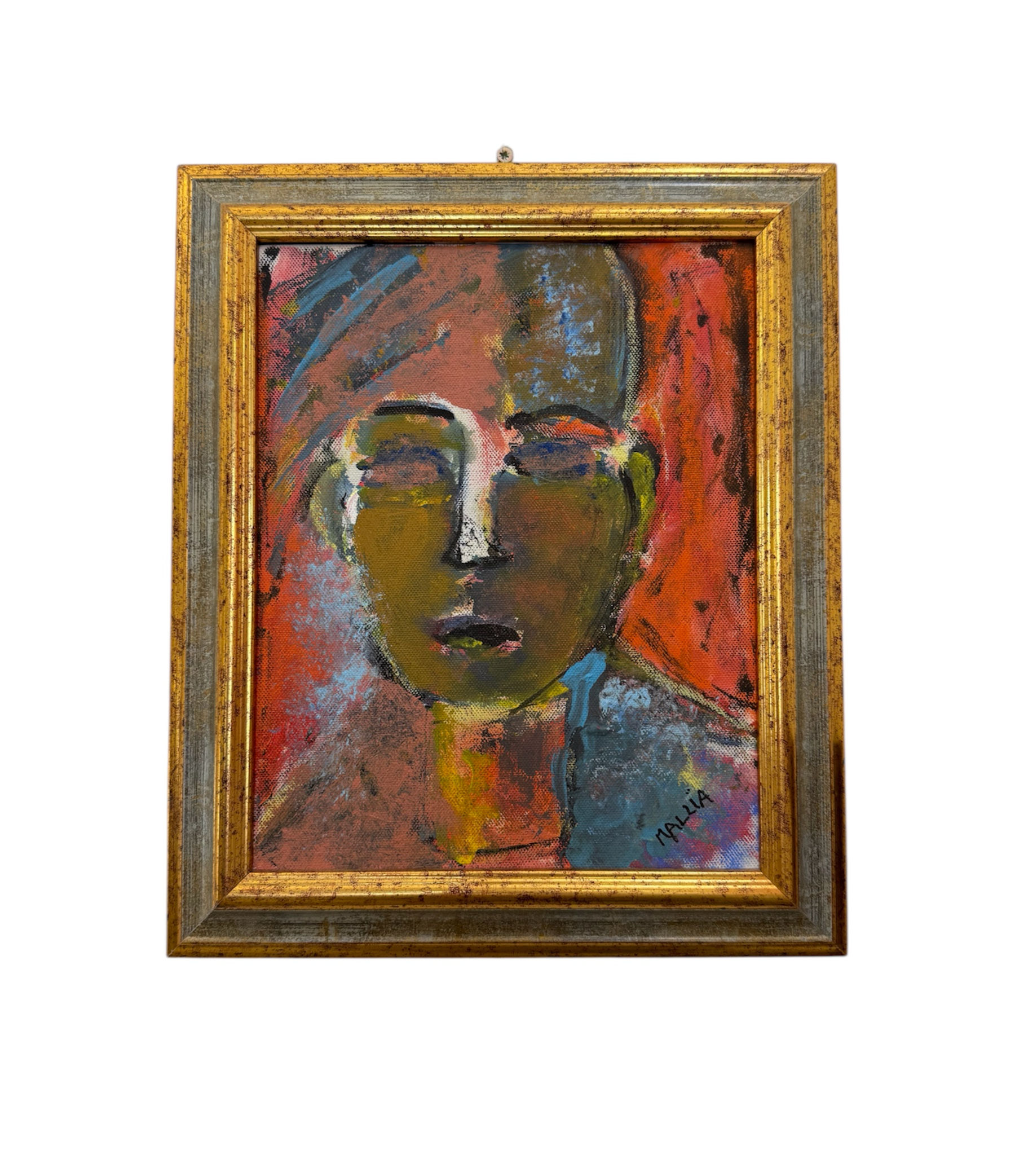 Original Acrylic on Canvas By Giuseppe Mallia - signed