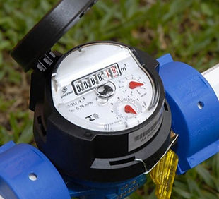 relógio de água ou hidrômetro