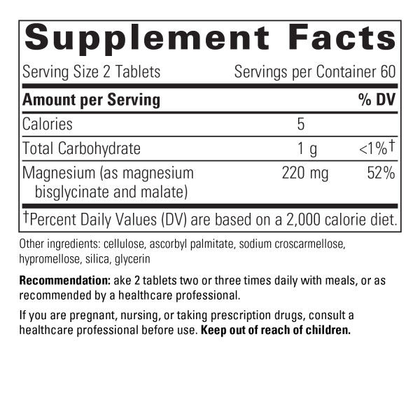 Thumbnail: Magnesium Glycinate Plus 120 Tablets