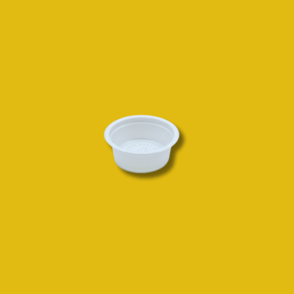 Thumbnail: 1oz Lucky Star Sauce Cup w/ Hinged Clear