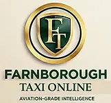 New logo of Farnborough Taxi Online.webp
