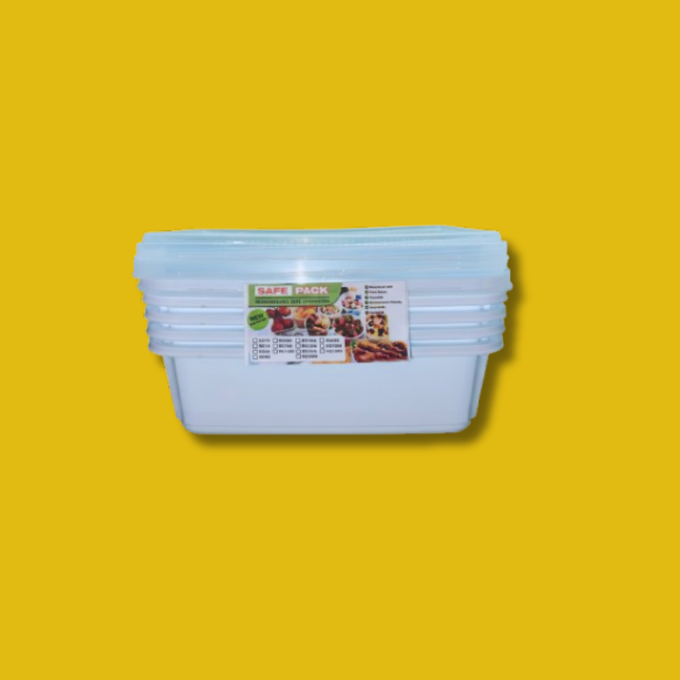 Thumbnail: RE5000 - Safe Pack Rectangular Microwavable White