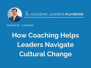 How Coaching Helps Leaders Navigate Cultural Change