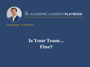 Is Your Team... Fine?