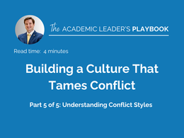 Building a Culture That Tames Conflict