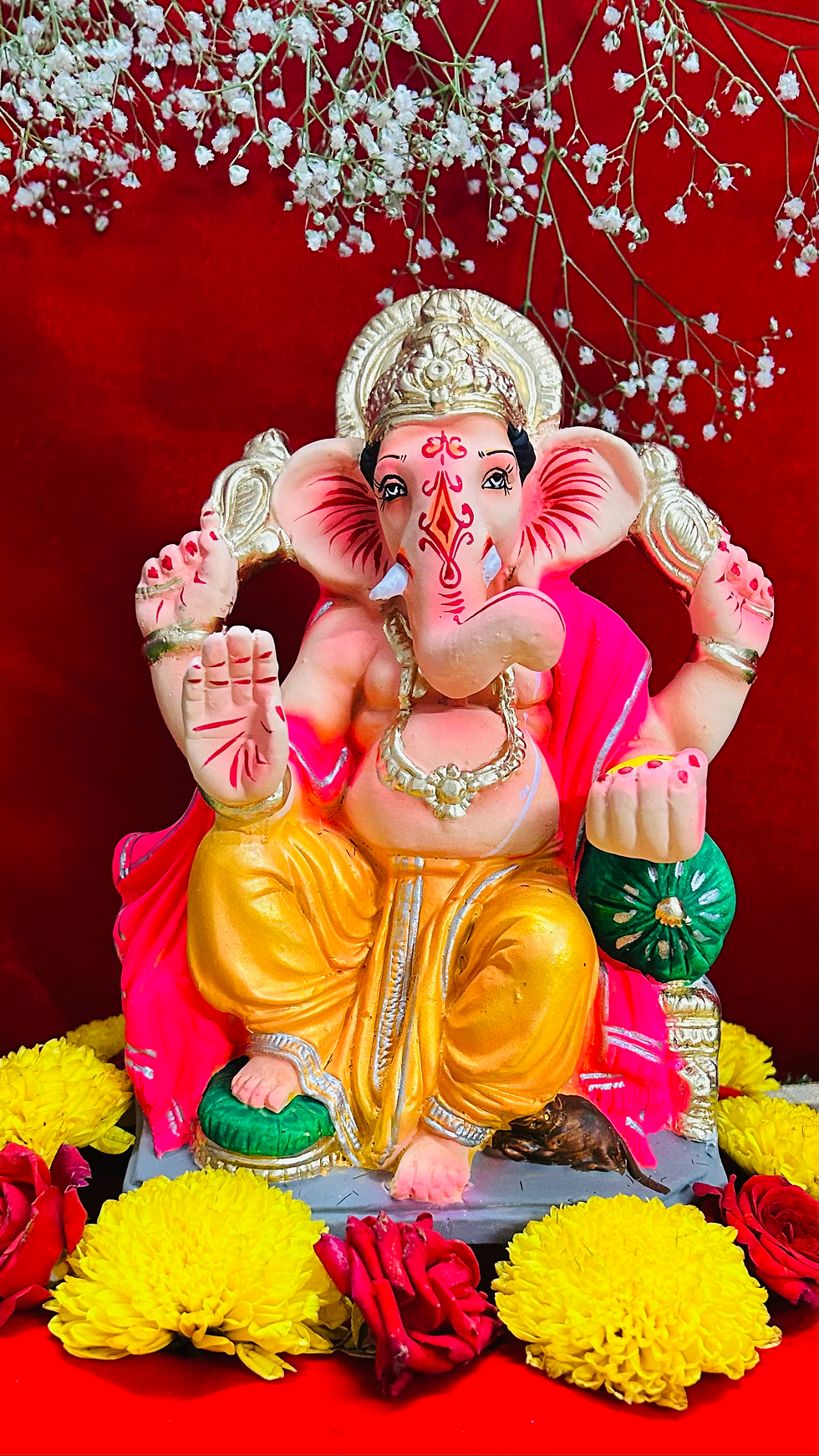 Thumbnail: Eco-Friendly Ganesh Pooja Box – Complete Set for Divine Celebrations