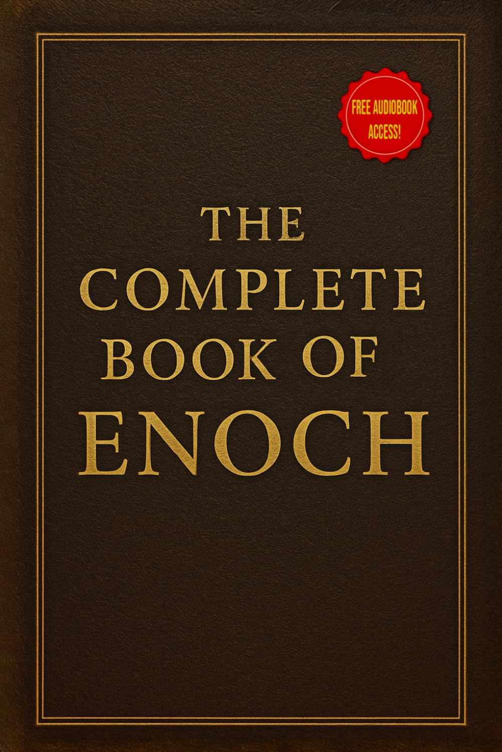 The Complete Book of Enoch book cover