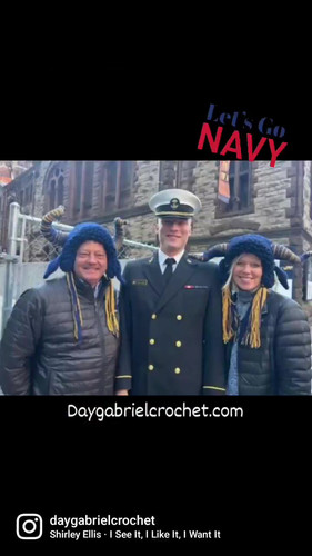 Handcrafted Navy Goat Hats - Perfect for Navy Games & School Pride