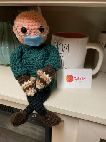 Amigurumi Bernie Sanders