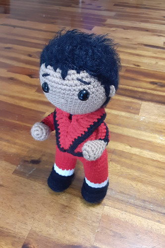 Crochet Michael Jackson Plush Doll Michael Jackson