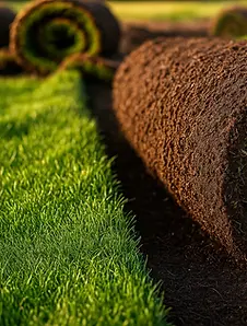 Pasto Bermuda en rollo tapete tampico