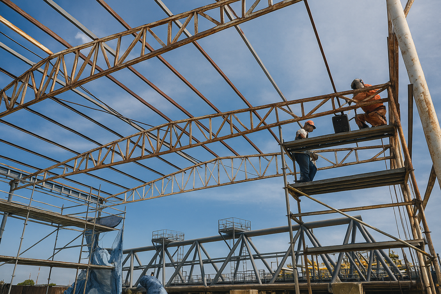 Proyecto industrial Tampico JALMOR — mantenimiento nave