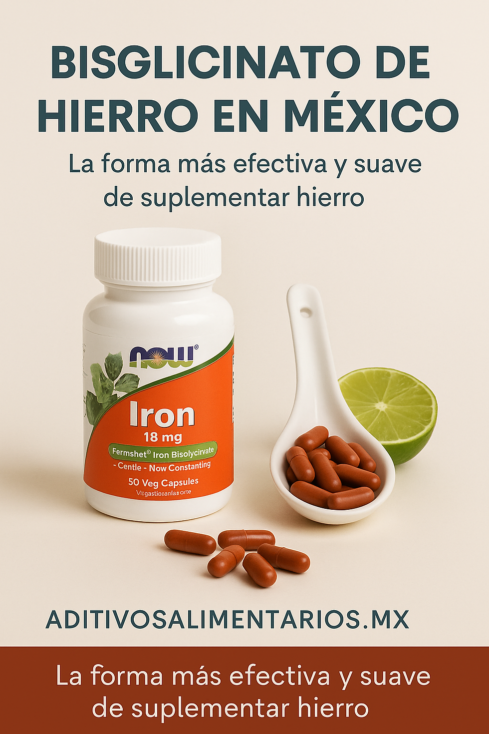 bisglicinato de hierro aditivos mexico