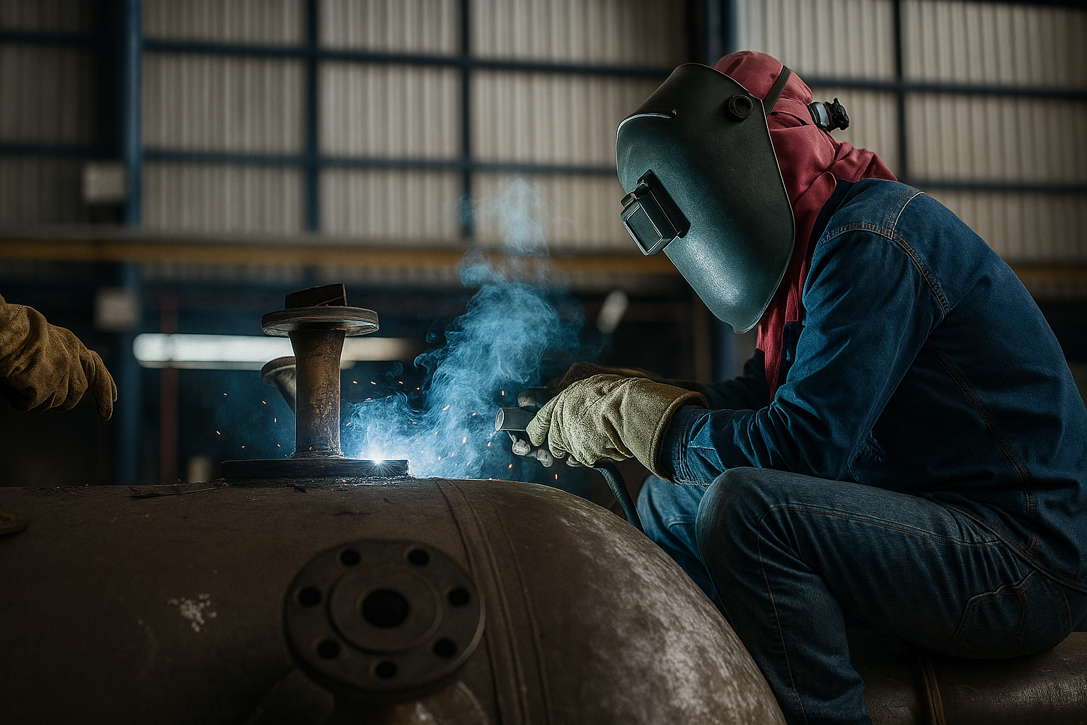 Impermeabilización estructura industrial JALMOR