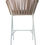 Miniatura: Banco Jalisco (Cuerda Beige, Metal Beige con Asiento)