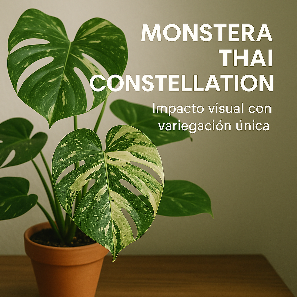 monstera thai constellation variegada terra tampico viveros