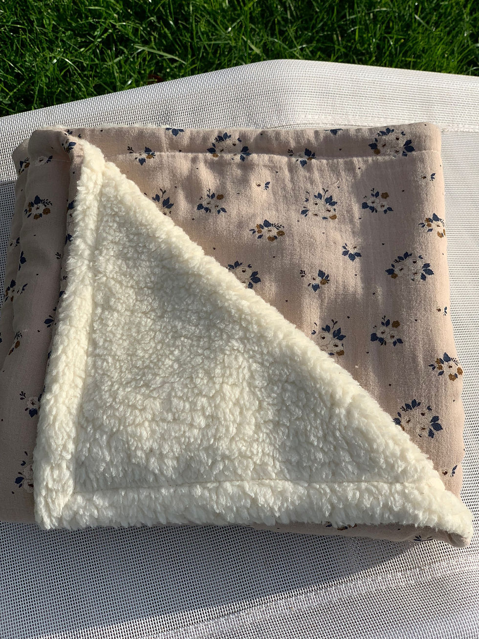 Miniature : Couverture naissance hiver  / 59€