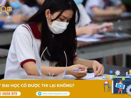 Trượt đại học có được thi lại không?