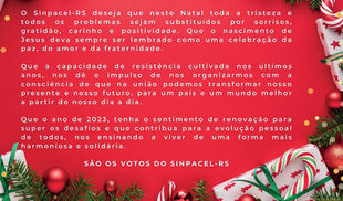 MENSAGEM DE NATAL E ANO NOVO.