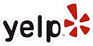 Yelp logo, representing the platform where Prenatal Cinemas showcases positive customer feedback and high ratings for their e