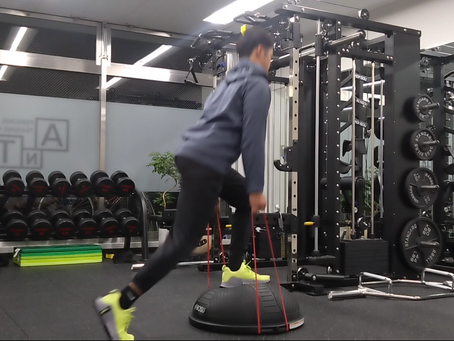 ランジ&ニーアップonBOSU