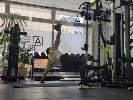 TRXハーフターキッシュゲットアップ