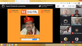 Vishwakarma University Digital Meeting