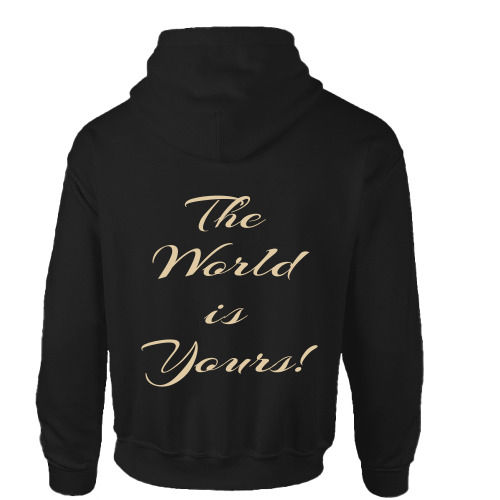 World Is Yours Hoodie back
