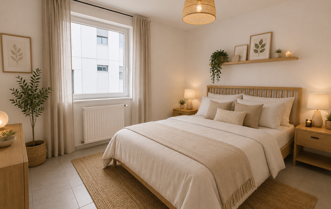 chambre Appartement T3 de 67,26m² avec terrasse de 14,84 m², Blagnac (31700)