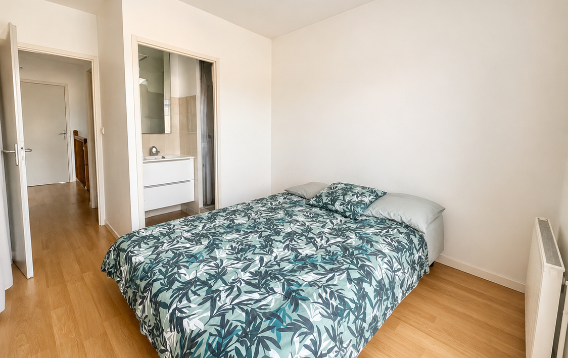 Villa T5 de 102,90 m² avec jardin sur une parcelle de 139 m² et garage, Cugnaux (31270) CHAMBRE