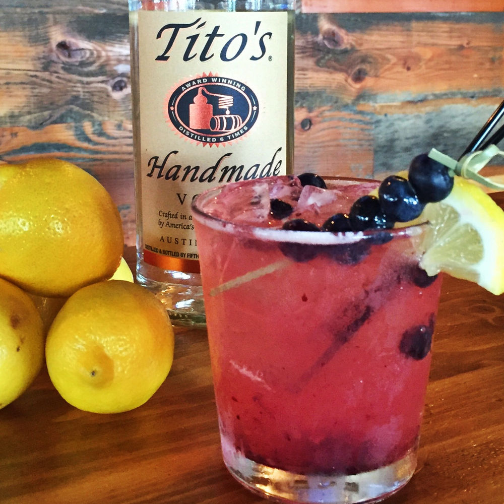 Tito's Blueberry Lemonade