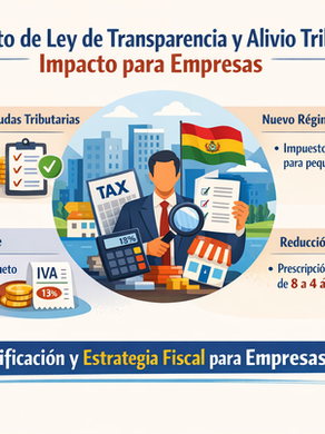 Proyecto de Ley de Transparencia y Alivio Tributario: Impacto estratégico para empresas y estructuras corporativas