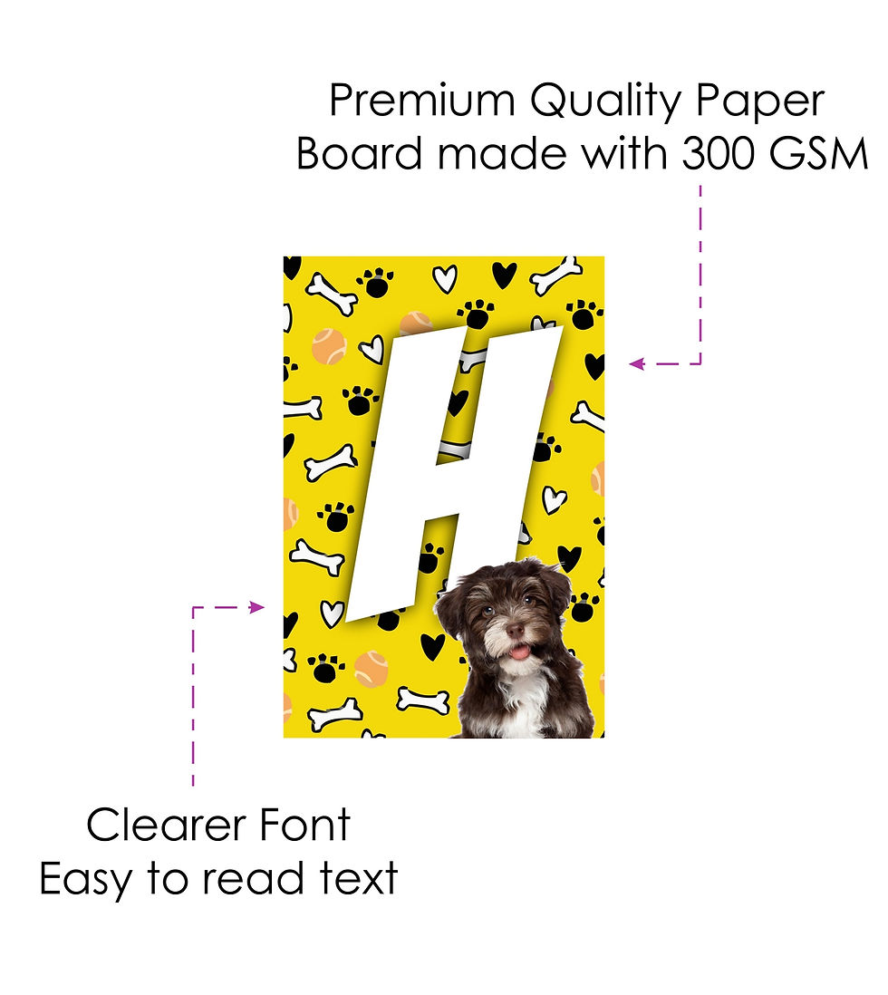 Thumbnail: Dog Theme Happy Birthday Banner Bunting