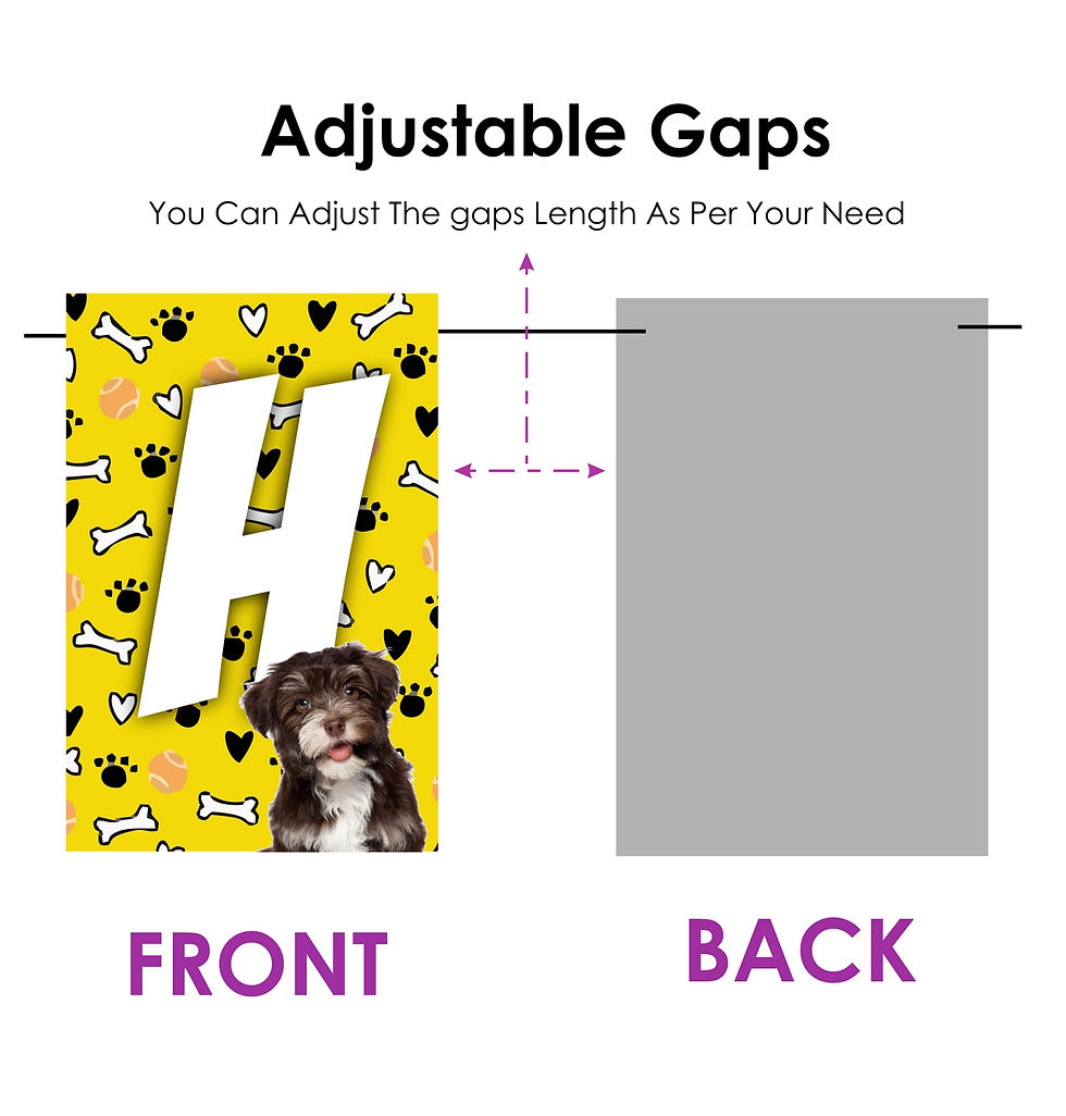 Thumbnail: Dog Theme Happy Birthday Banner Bunting