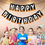 Thumbnail: Lawyer Theme Happy Birthday Banner Bunting