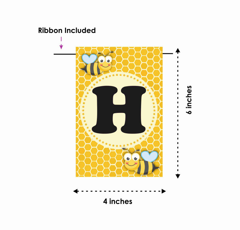 Thumbnail: Honey Bee Age Birthday Banner for Birthday Background and Celebration