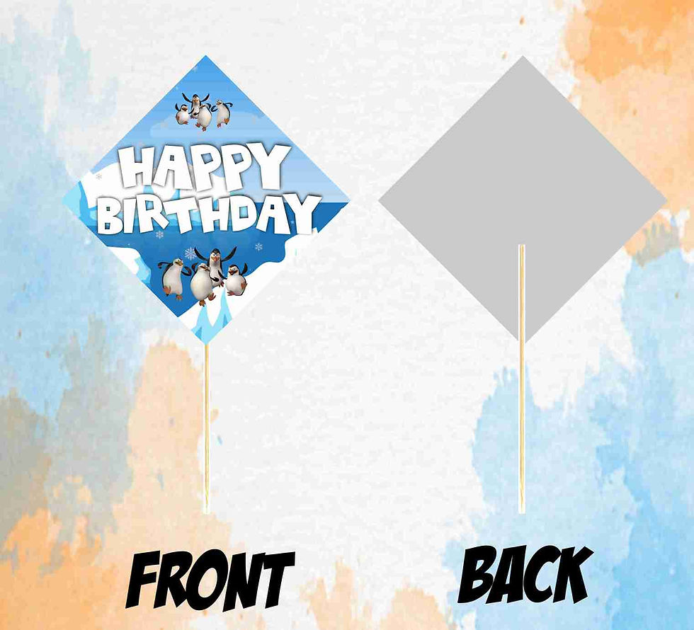 Thumbnail: Penguin Theme Photo Props for Party Photo Booth - Pack of 10