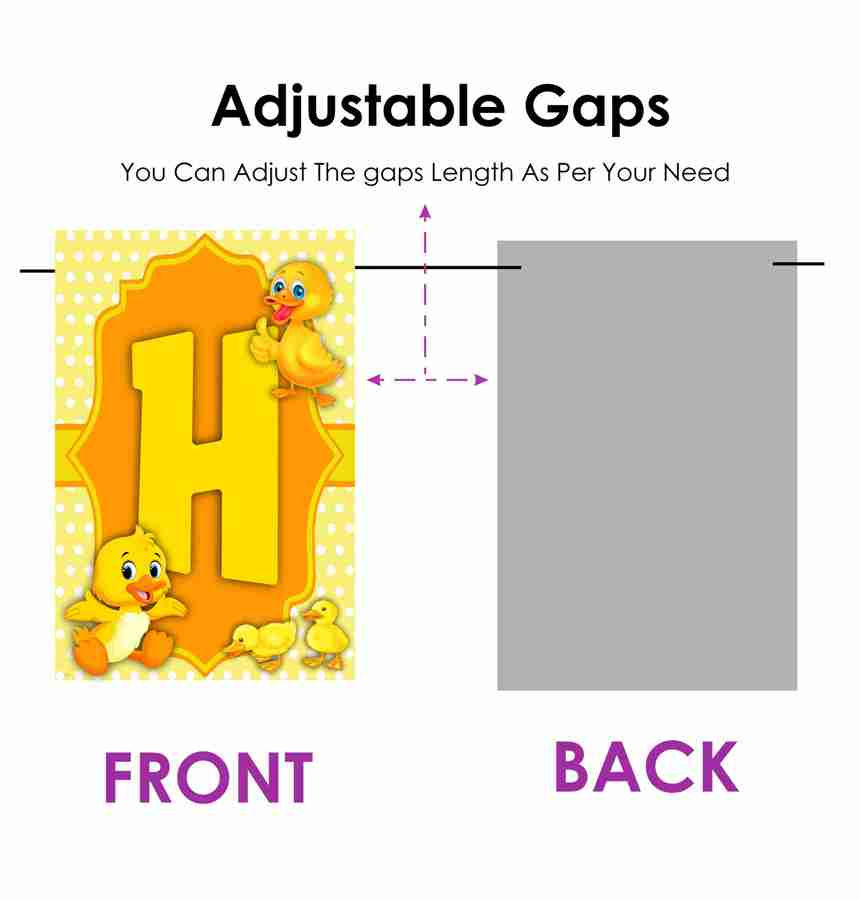 Thumbnail: Duck Number Birthday Banner for Birthday Background and Celebration