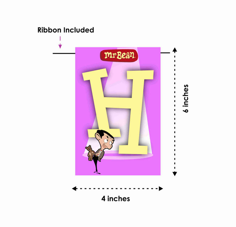 Thumbnail: Mr Bean Theme Happy Birthday Banner Bunting