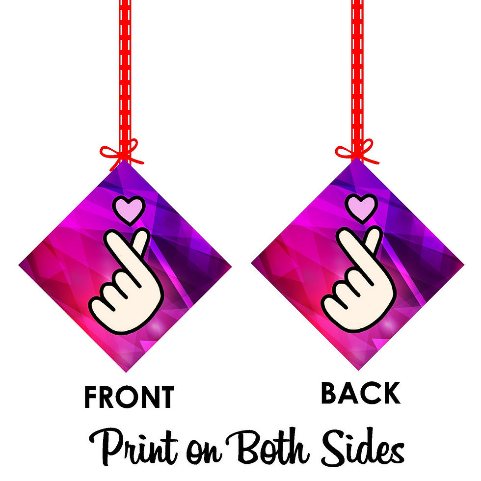 Thumbnail: Tiny Tans Theme Ceiling Hangings Birthday Cutout for Party - Pack of 12