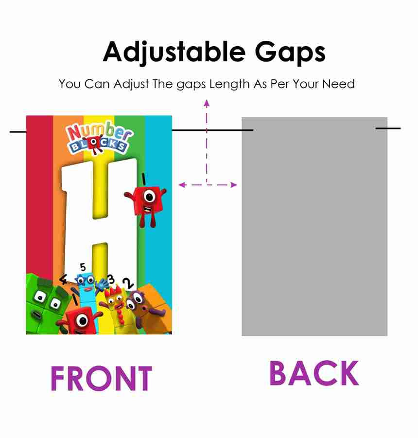 Thumbnail: Number Blocks Number Birthday Banner for Birthday Background and Celebration