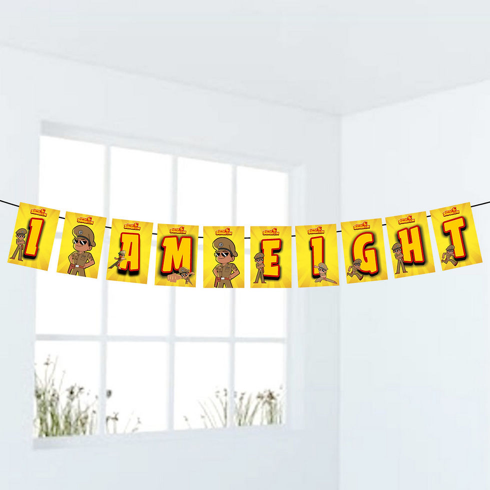 Thumbnail: Singham Age Birthday Banner for Birthday Background and Celebration