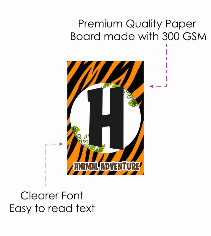 Thumbnail: African Safari Theme Happy Birthday Banner Bunting