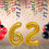 Thumbnail: Number 62 Foil Balloon with 25 Nos Black & Red Balloons
