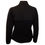 Thumbnail: Calvin Klein Cecily Ladies Hybrid 1/4 Zip Top Black