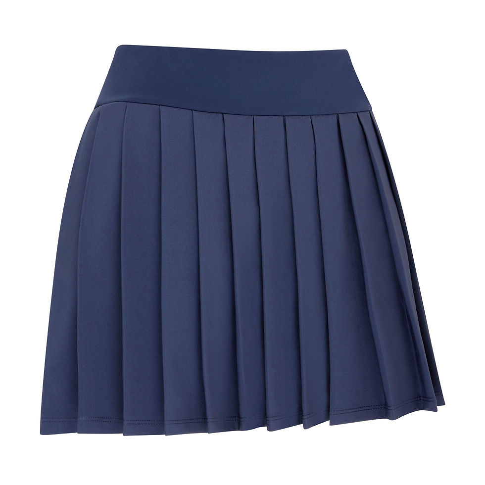 Thumbnail: Callaway Ladies Pleated Skort (40cm/16") Peacoat (Navy)