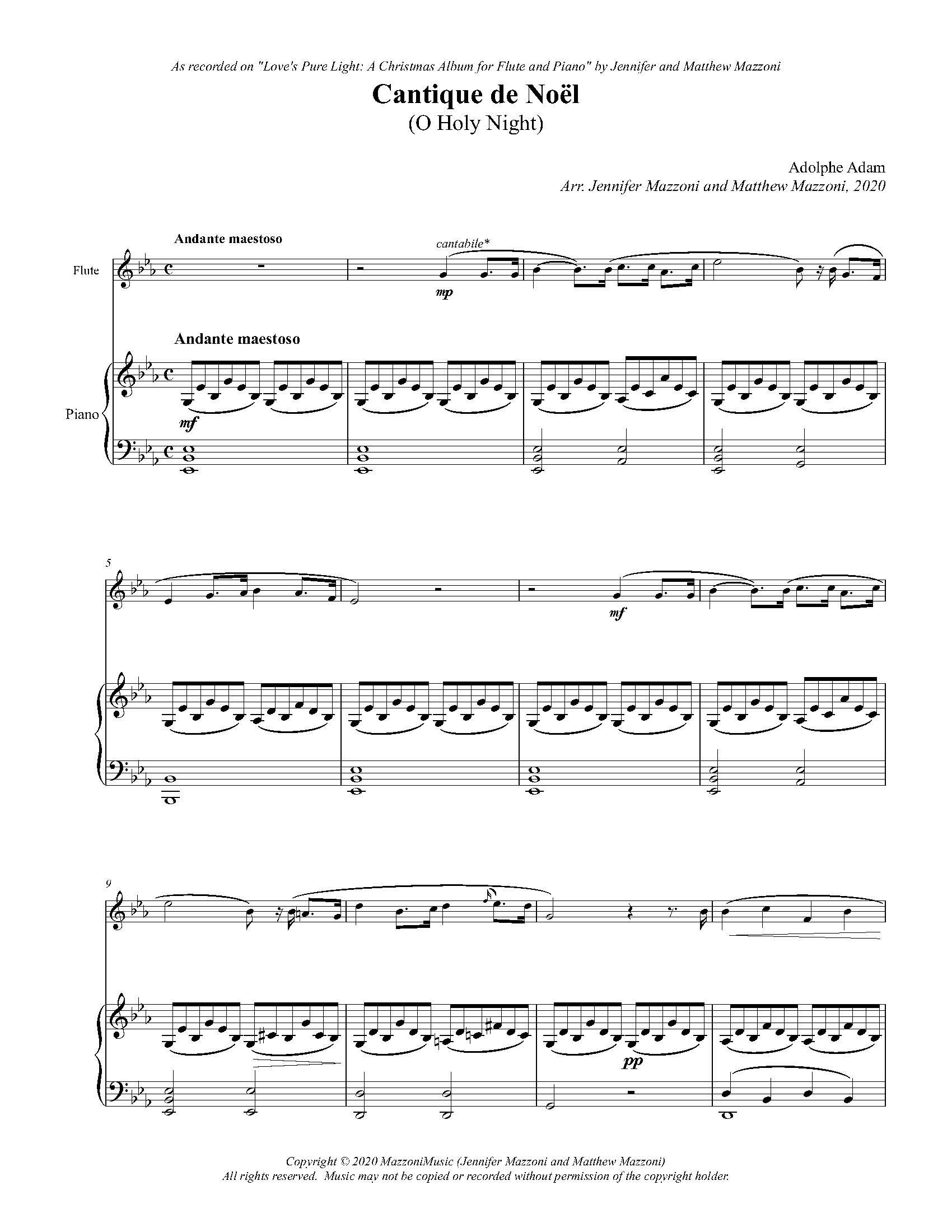 O Holy Night (Cantique de Noel) Sheet Music
